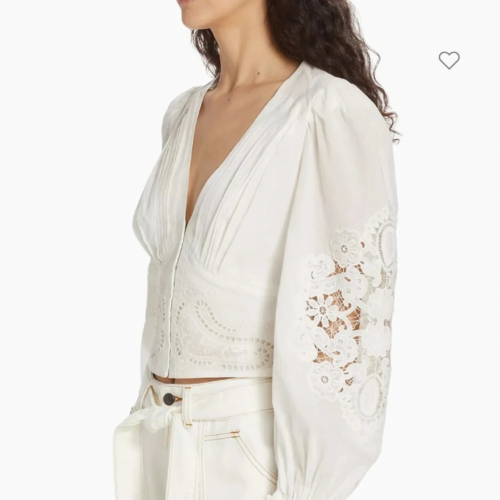 Farm Rio Lace Blouse - Picture 4 of 10